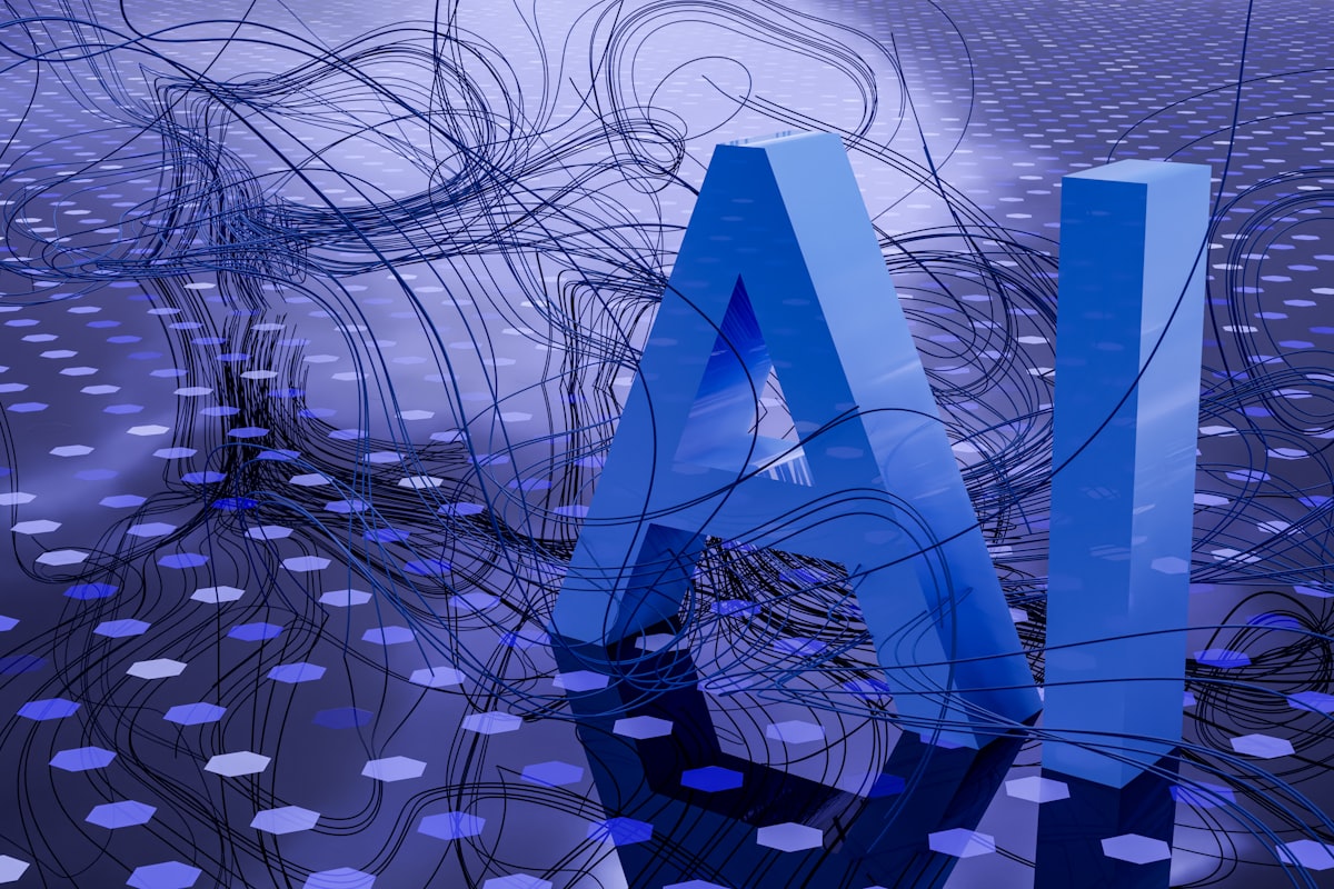 Visual abstracto asociado a la inteligencia artificial